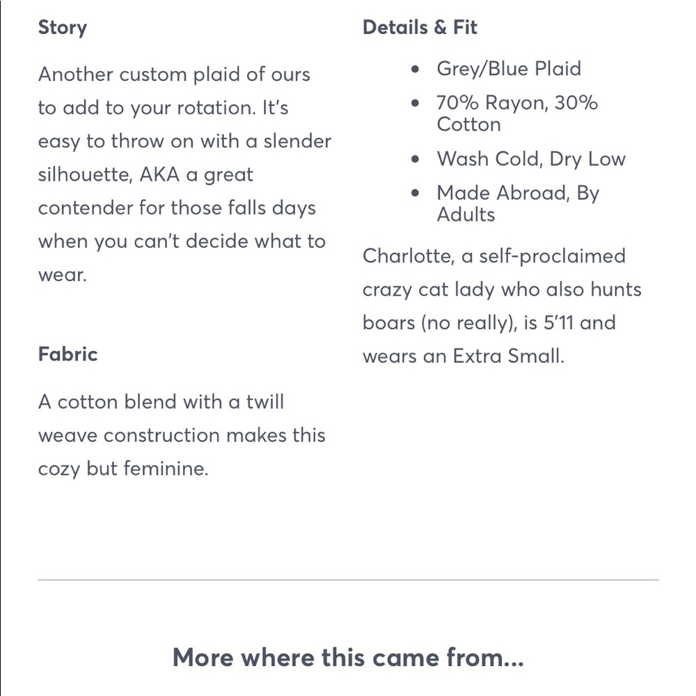 NEW • Marine Layer • Marigold Plaid Button Down - Picture 4 of 7